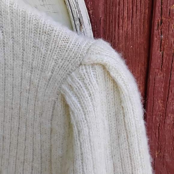 Talbots Cardigan with Rhinestone Buttons - Picture 4 of 6